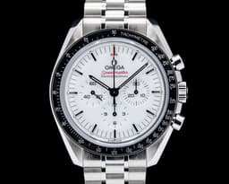 Speedmaster Professional Sapphire Sandwich White Dial NEW MODEL 2024