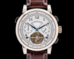 Tourbograph "Pour Le Merite" "F.A. Lange Homage 165th Anniversary" HONEY