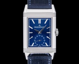 Reverso Tribute Small Seconds Blue SS