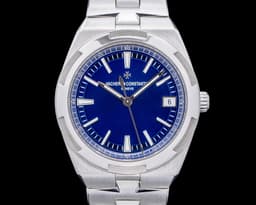 Overseas 4500v Automatic 41mm Blue Dial SS