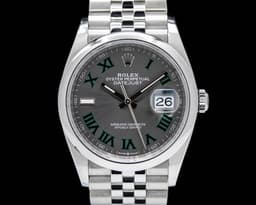 Datejust 36 126200 Wimbledon Roman Dial SS / Jubilee 2024