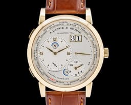 Lange 1 Time Zone 116.021 18K Yellow Gold RARE