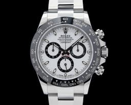 Daytona 116500 Ceramic Bezel SS / White Dial