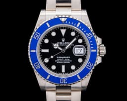 Submariner Date 126619 18K White Gold Blue Bezel