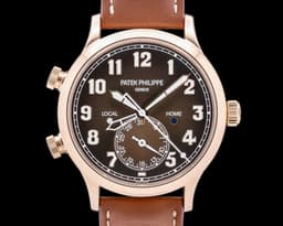 Calatrava 5524R Pilot Travel Time 18k Rose Gold