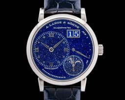 Little Lange 1 182.086 Moon Aventurine Dial 18K WG