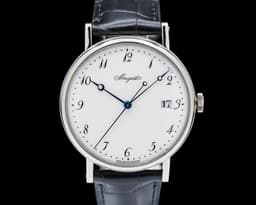 Classique 5177BB Automatic Enamel Dial 18K White Gold