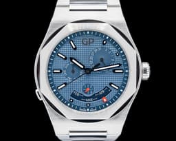 Laureato Perpetual Calendar Blue 81035 Steel Automatic 42mm