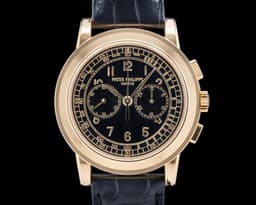 5070J Yellow Gold / Black Dial Chronograph