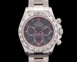 Daytona 116509 Slate Arabic Racing Dial 18K White Gold