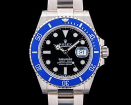 Submariner Date 126619 18K White Gold Blue Bezel