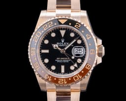 GMT Master II 126715 18K Everose Ceramic Root Beer