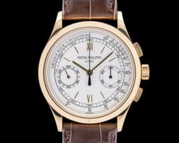 Chronograph 5170J 18K Yellow Gold Pulsation Dial