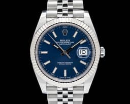 Datejust 41 Stainless Steel / Blue Dial Jubilee