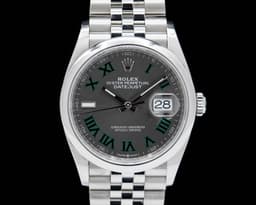 Datejust 36 126200 Wimbledon Roman Dial SS Jubilee 2024