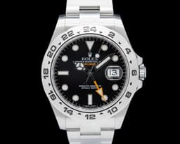 Explorer II 216570 Black Dial SS