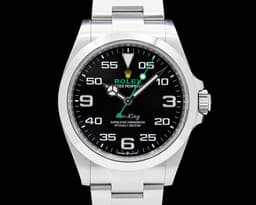 Air King 126900 SS Black Dial