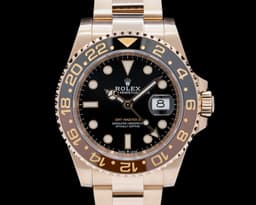 GMT Master II 126715 18K Everose Ceramic Root Beer