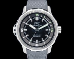 Aquatimer Automatic Black Dial SS / Rubber