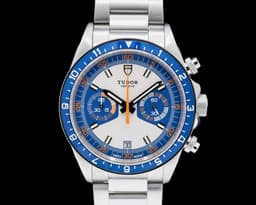 Heritage Chronograph Blue SS