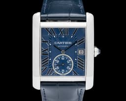 Tank MC Blue Dial SS Automatic