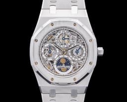 Royal Oak Openworked Skeleton Perpetual Calendar 25829ST SS