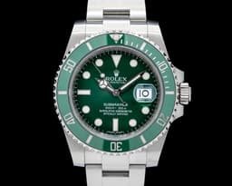 Submariner "Hulk" Green Ceramic Bezel Green Dial SS