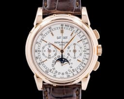 5970R-001 Perpetual Calendar Chronograph 18K Rose Gold