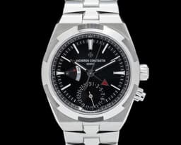 Overseas Dual Time SS Black Dial FULL SET 2024