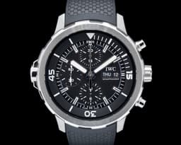 Aquatimer Chronograph SS Black Dial