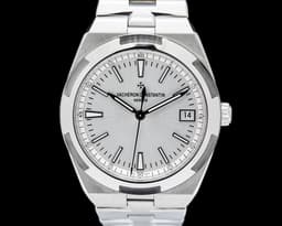 Overseas Date SS Automatic Silver Dial