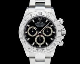 Daytona 116520 Black Dial SS