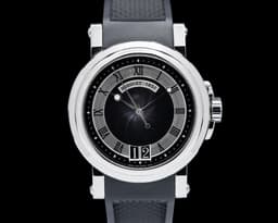 Marine Big Date Black Dial SS