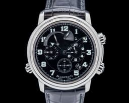 Leman Reveil GMT Alarm SS Black Dial