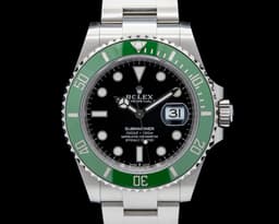 Submariner Date 126610LV Kermit GREEN Ceramic Bezel 41MM UNWORN