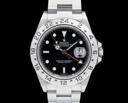 Explorer II 16570 SS Black Dial