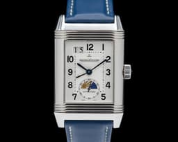 Grande Reverso GMT Day/Night SS Silver Dial