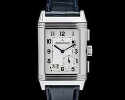 Grande Reverso GMT SS Silver Dial