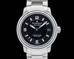 Leman Aqua Lung Ultra Slim Automatic SS Black Dial