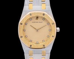 Royal Oak Diamond Dial SS / 18K Yellow Gold