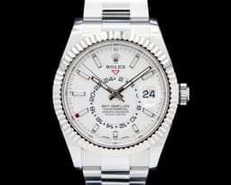 Sky-Dweller 326934 SS White Dial