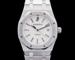 Royal Oak 15300ST White Dial SS 39MM