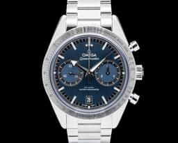 Speedmaster 57 Co-Axial Chronograph SS Blue Dial