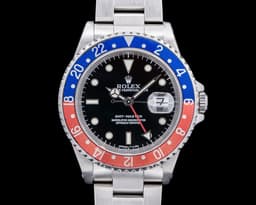 16700 GMT Master Red / Blue Pepsi Bezel SS