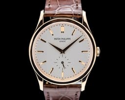 Calatrava 5196R 18K Rose Gold Manual Wind