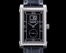 Cabaret 107.035 Platinum Black Dial RARE