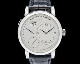 Lange 1 Daymatic 320.025 Platinum