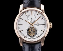 Traditionnelle 14-Day Tourbillon 18K Rose Gold Silver Dial