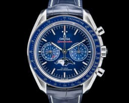 Speedmaster Moonphase Chronograph Blue Dial