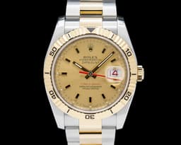 Datejust Turn-O-Graph Champagne 18K YG / SS